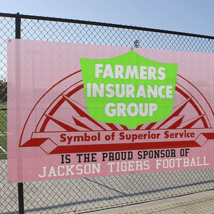 9oz Mesh Banner By The Sqft