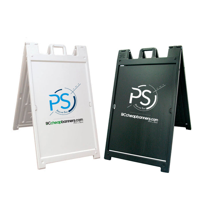 Deluxe Plastic A-Frame Sign