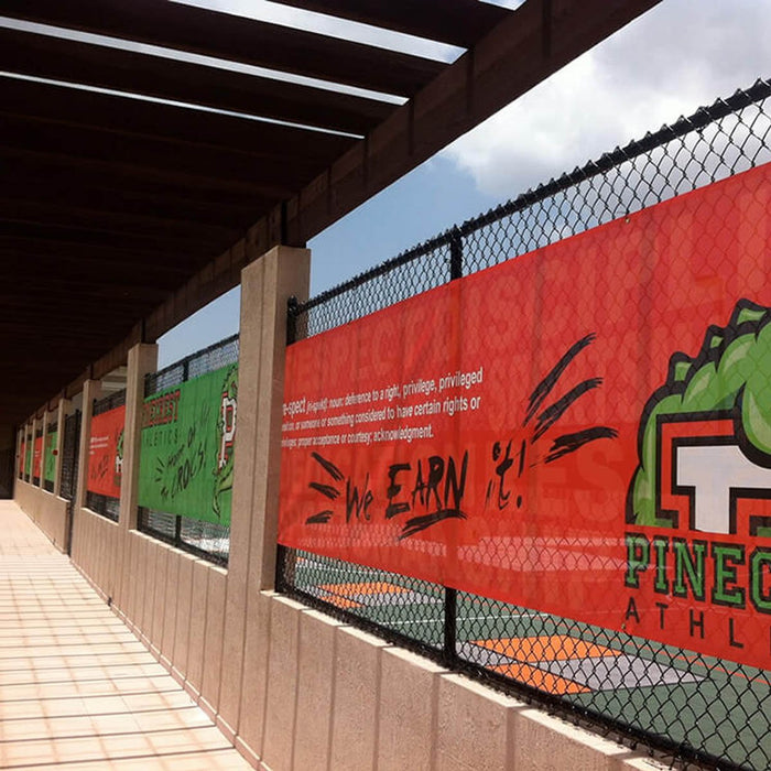 9oz Mesh Banner By The Sqft