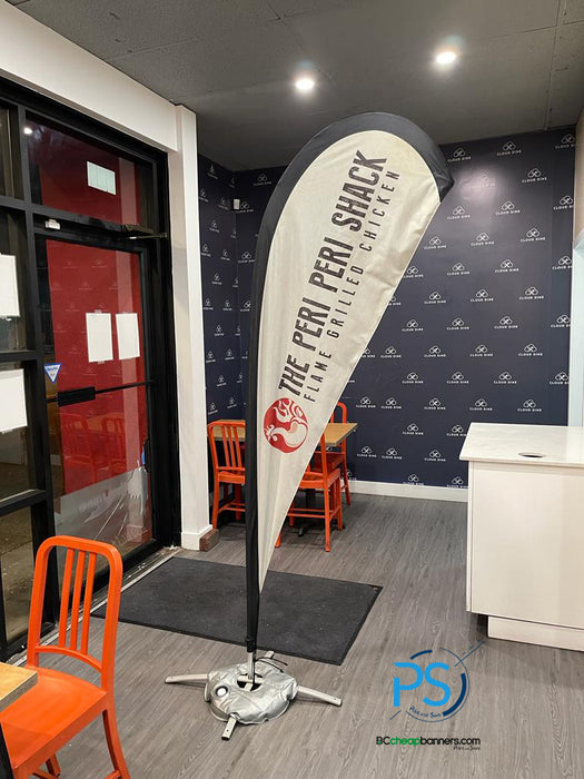 Custom Teardrop Feather Flags