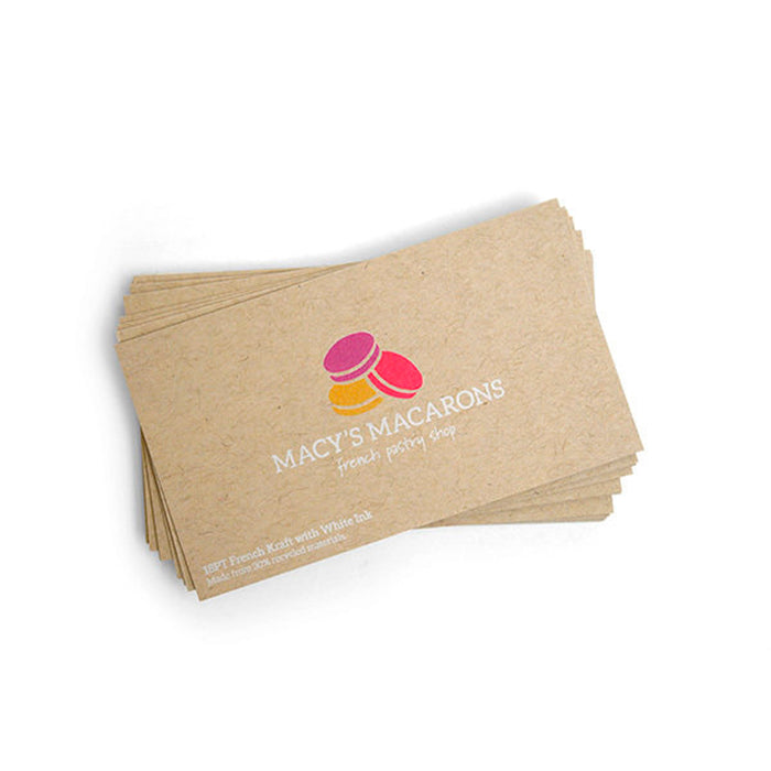 Kraft Paper - Business Cards