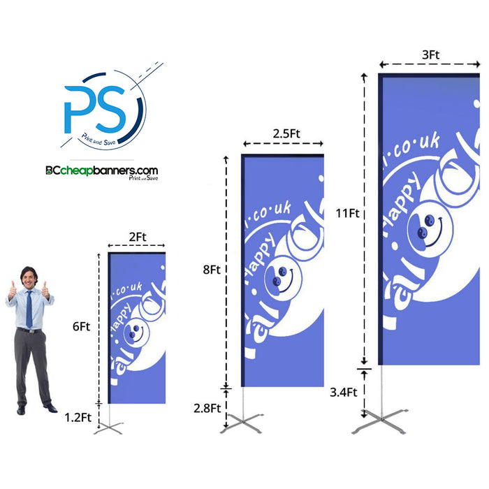 Custom Rectangle Flag Banner