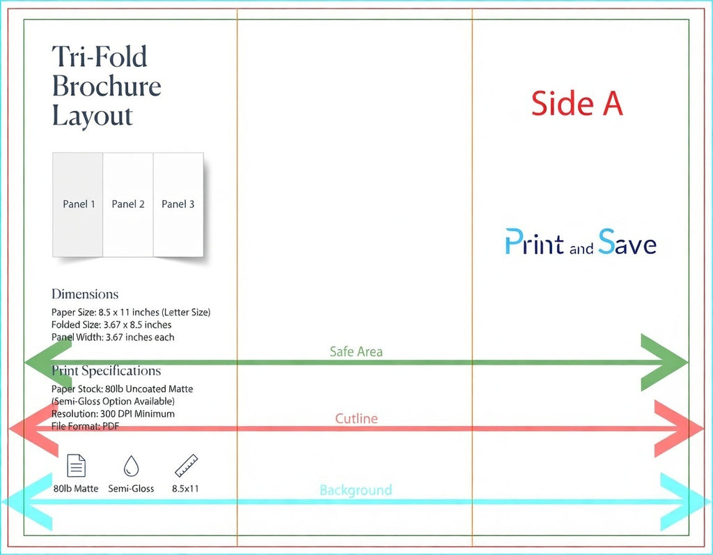 Brochures (Tri-Fold Style) – Professional Business Brochure Printing