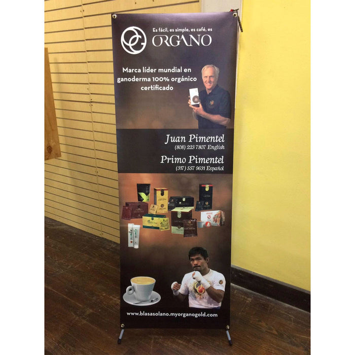 24"x63" X Banner Stand