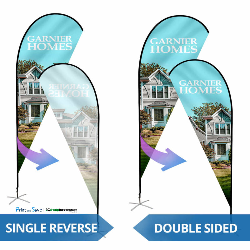 Custom Teardrop Feather Flags