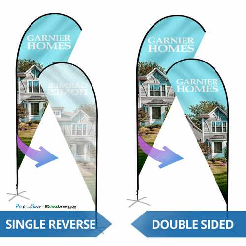 Custom Teardrop Feather Flags