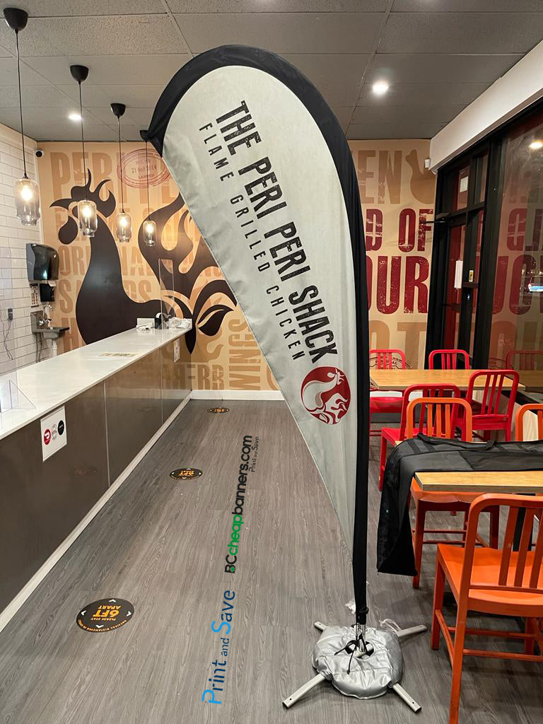 Custom Teardrop Feather Flags